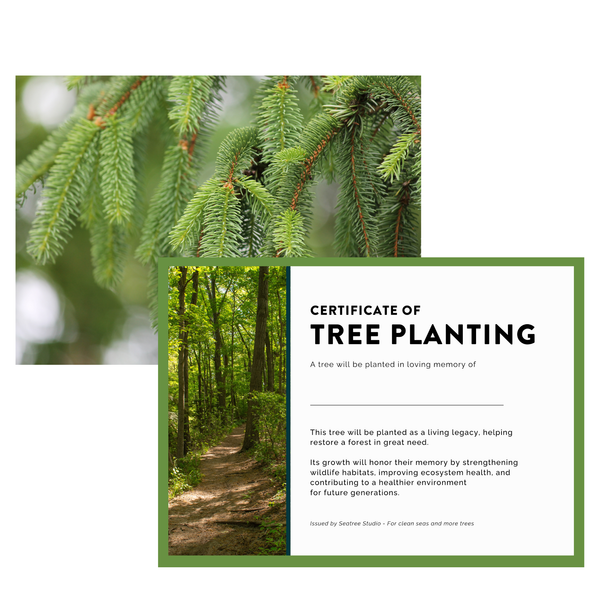 Plant a Memorial Tree - Impact Certificate